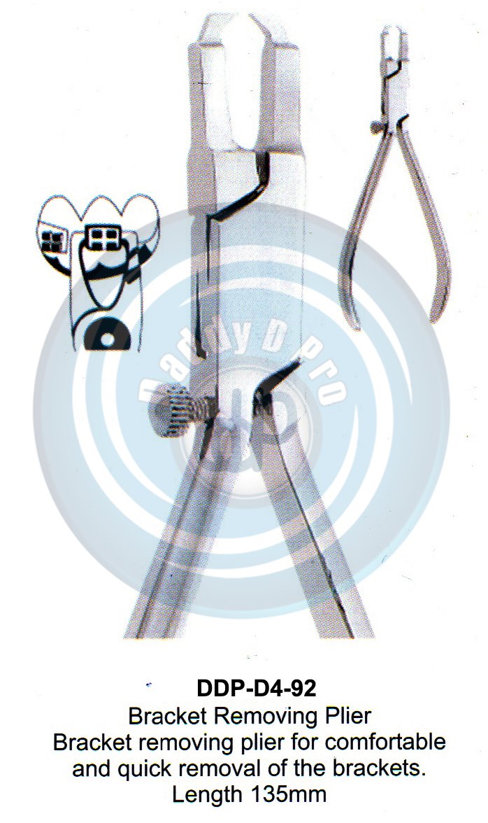 PLIERS OF ORTHODONTIC & PROSTHETICS  BRACKET REMOVING PLIER 135MM