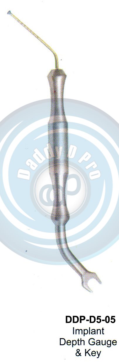 INSTRUMENTS FOR IMPLANTS IMPLANT DEPT GAUGE & KEY