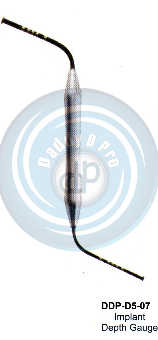 INSTRUMENTS FOR IMPLANTS IMPLANT DEPT GAUGE