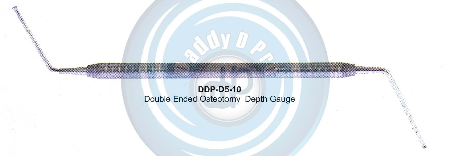 INSTRUMENTS FOR IMPLANTS IMPLANT  GAUGES DOUBLE ENDED OSTEOTOMY 