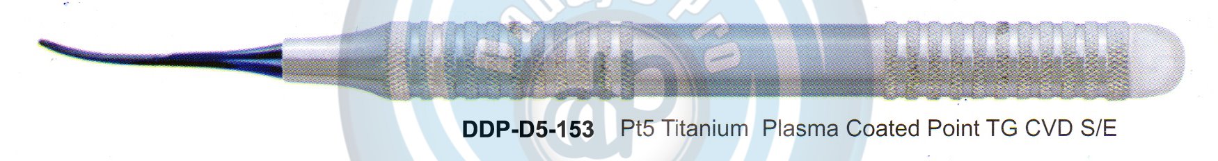 INSTRUMENTS FOR IMPLANTS  IMPLANT SURGICAL CHIESELS 13K/TG P1t5 TITANIUM PLASMA COATED POINT A/V REGULAR