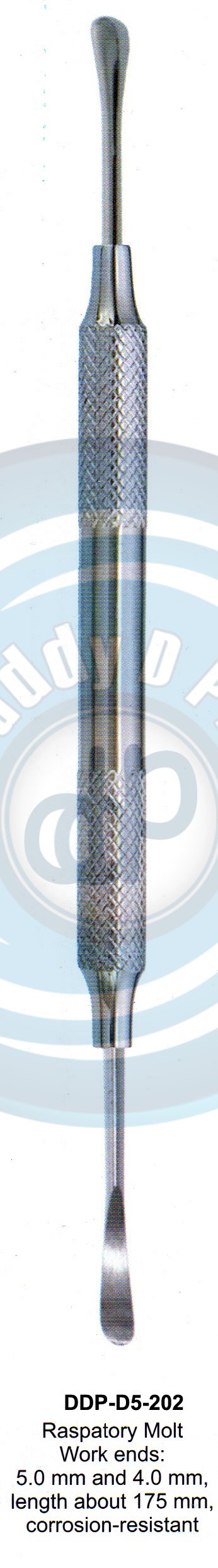 INSTRUMENTS FOR IMPLANTS PERIOSTEALS ELEVATOR RASPATORY,MOLT WORK ENDS