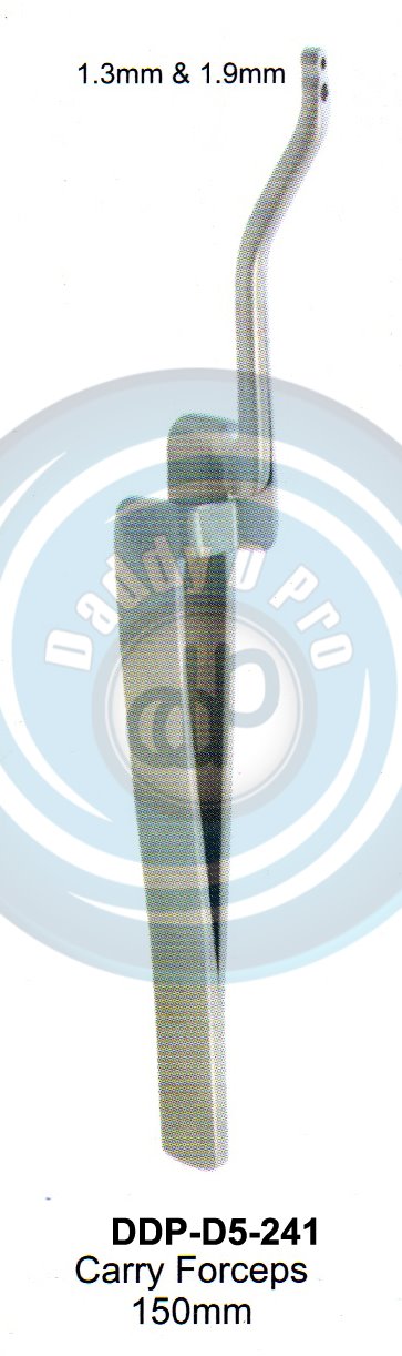 INSTRUMENTS FOR IMPLANTS TIISSUE MEMBRANE FORCEPS CARRY FORCEPS 150MM