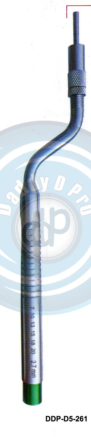 INSTRUMENTS FOR IMPLANTS CONVEXES CURVED