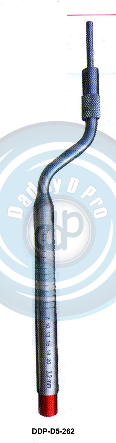 INSTRUMENTS FOR IMPLANTS CONVEXES CURVED