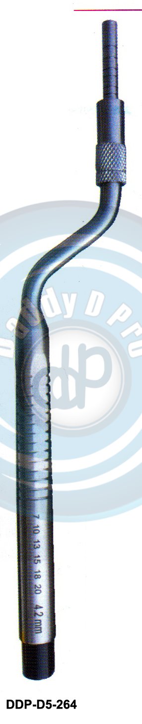 INSTRUMENTS FOR IMPLANTS CONVEXES CURVED