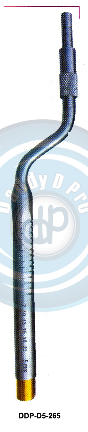 INSTRUMENTS FOR IMPLANTS CONVEXES CURVED