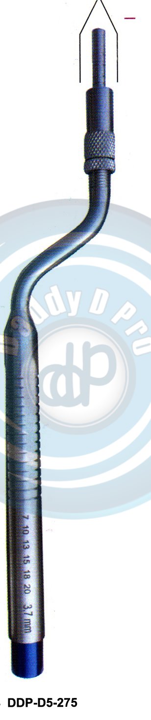 INSTRUMENTS FOR IMPLANTS CONIQUES  CURVED