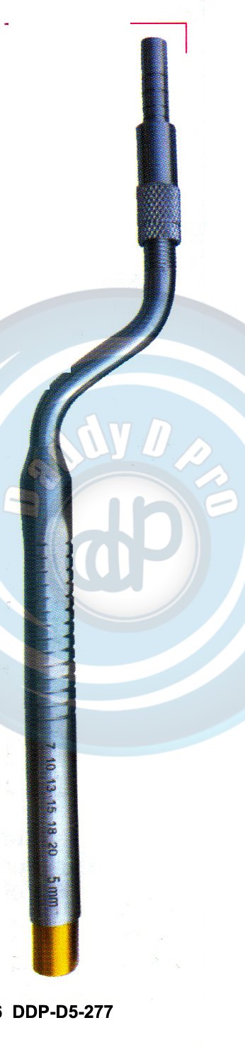 INSTRUMENTS FOR IMPLANTS CONIQUES  CURVED