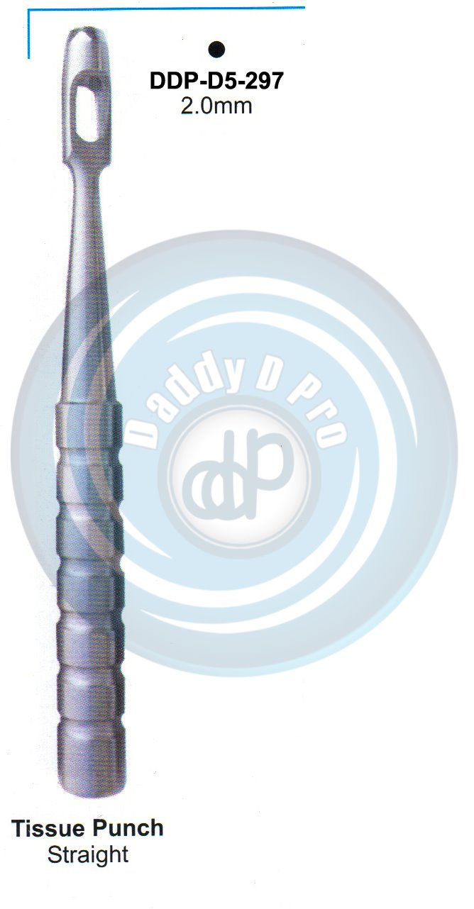 INSTRUMENTS FOR IMPLANTS TISSUE PUNCH STRAIGHT 2.0MM
