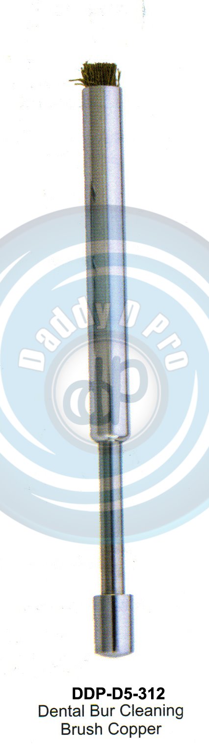 INSTRUMENTS FOR IMPLANTS DENTAK BUR CLEANING BRUSH COPPER