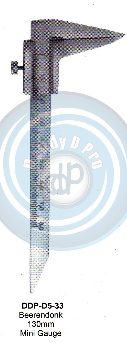 INSTRUMENTS FOR IMPLANTS BEERENDONK 130MM MINI GAUGE
