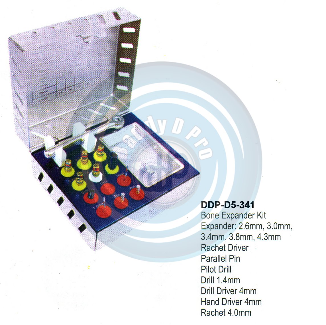 INSTRUMENTS FOR IMPLANTS BONE EXPANDER SCREW & SURGICAL KITS BONE EXPANDER KIT