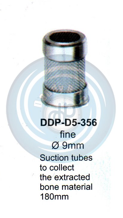 INSTRUMENTS FOR IMPLANTS BONE INJECTORS, COLLECTORS & SUCTION TUBE FINE 9MM