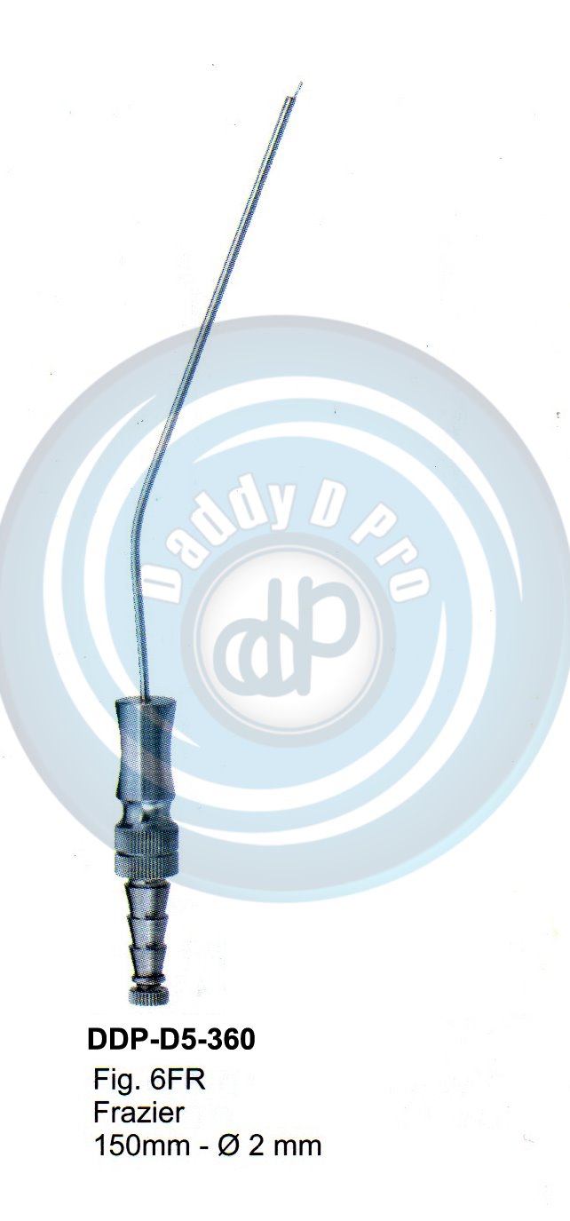 INSTRUMENTS FOR IMPLANTS BONE INJECTORS, COLLECTORS & SUCTION TUBE FIG.6 FR