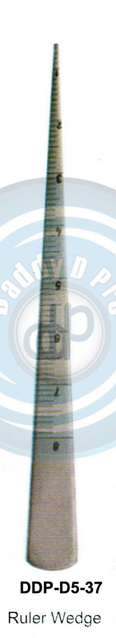 INSTRUMENTS FOR IMPLANTS RULER WEDGE