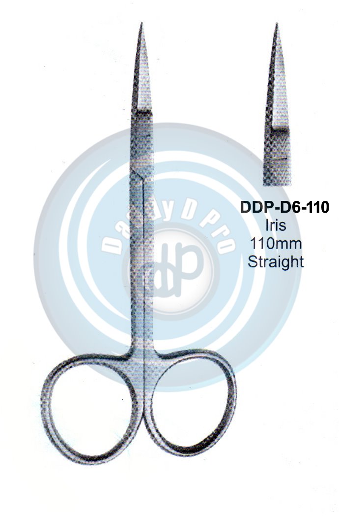 SCISSORS, SUPER CUT , TUNSTEN CARBIDE GUM SCISSORS IRIS 110MM STRAIGHT