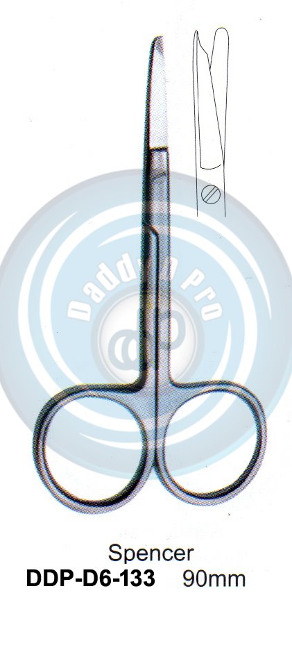 SCISSORS, SUPER CUT , TUNSTEN CARBIDE SPENCER 90MM