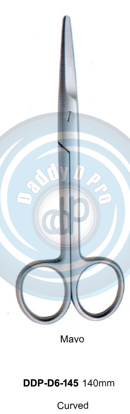 SCISSORS, SUPER CUT , TUNSTEN CARBIDE MAVO 140MM CURVED