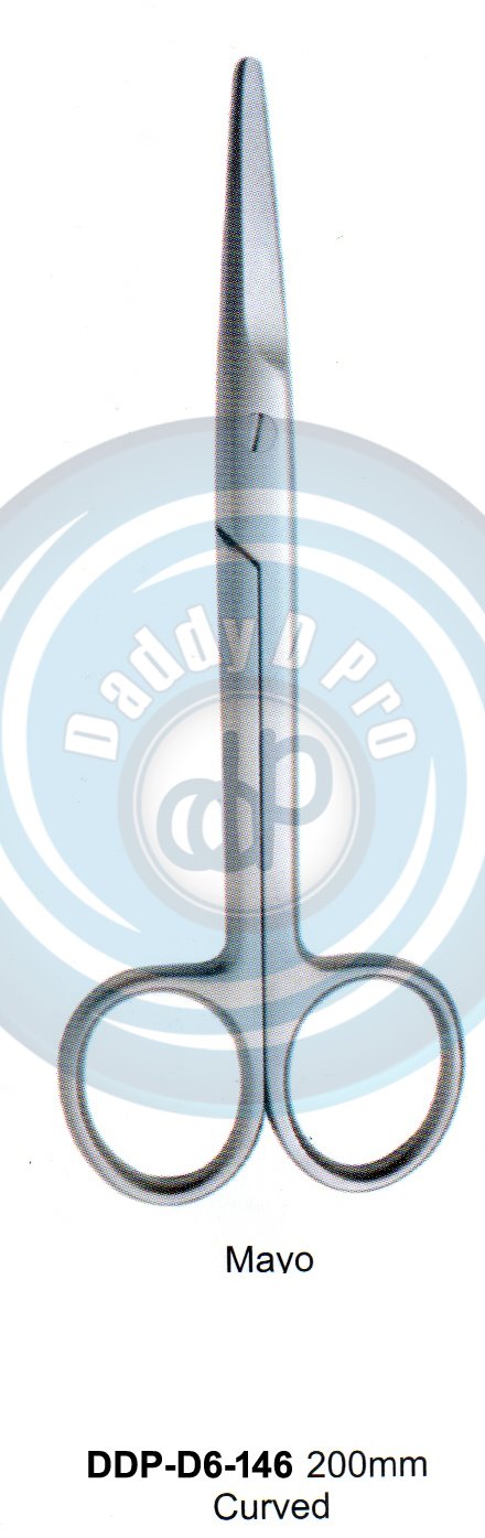 SCISSORS, SUPER CUT , TUNSTEN CARBIDE MAVO 200MM CURVED