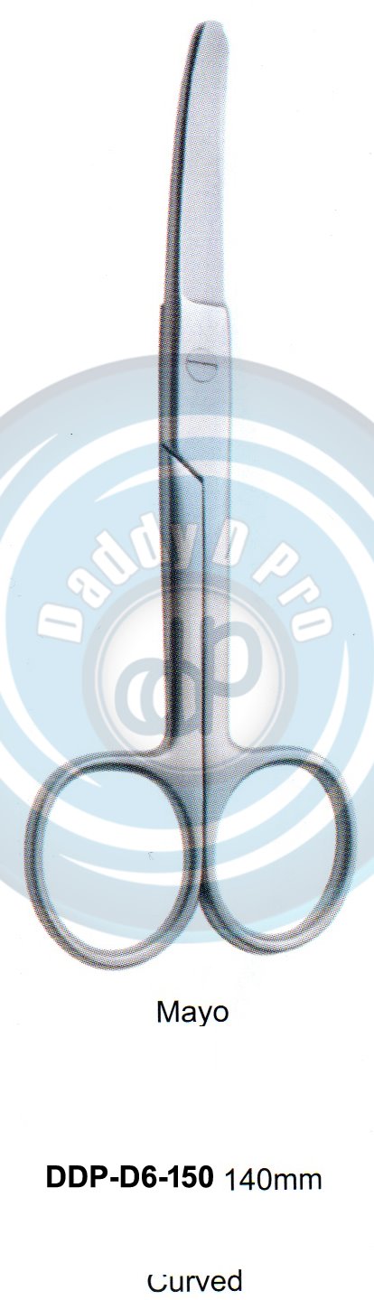 SCISSORS, SUPER CUT , TUNSTEN CARBIDE  MAYO 140MM CURVED