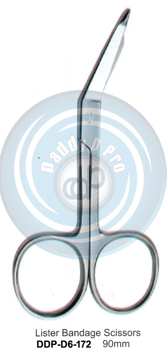 SCISSORS, SUPER CUT , TUNSTEN CARBIDE  LISTER BANDAGE SCISSORS 90MM