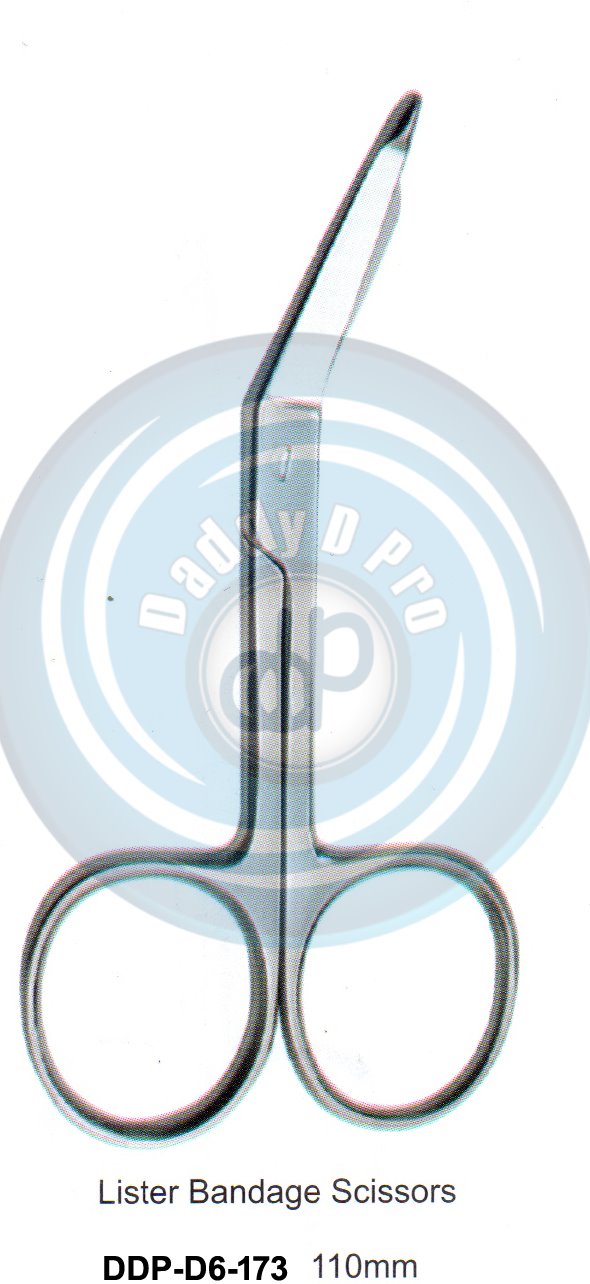 SCISSORS, SUPER CUT , TUNSTEN CARBIDE  LISTER BANDAGE SCISSORS 110MM
