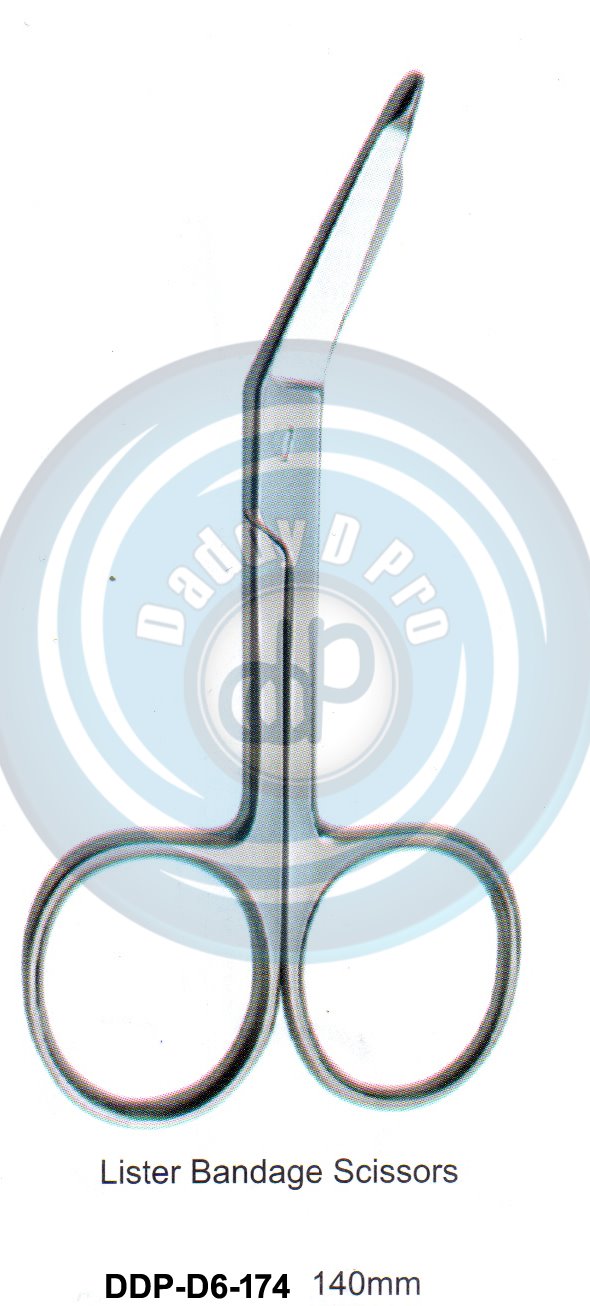 SCISSORS, SUPER CUT , TUNSTEN CARBIDE  LISTER BANDAGE SCISSORS 140MM