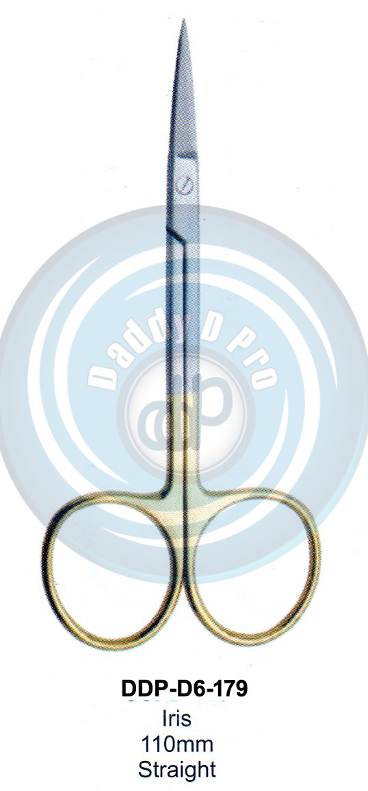SCISSORS, SUPER CUT , TUNSTEN CARBIDE  T.C. GOLD IRIS 110MM STRAIGHT
