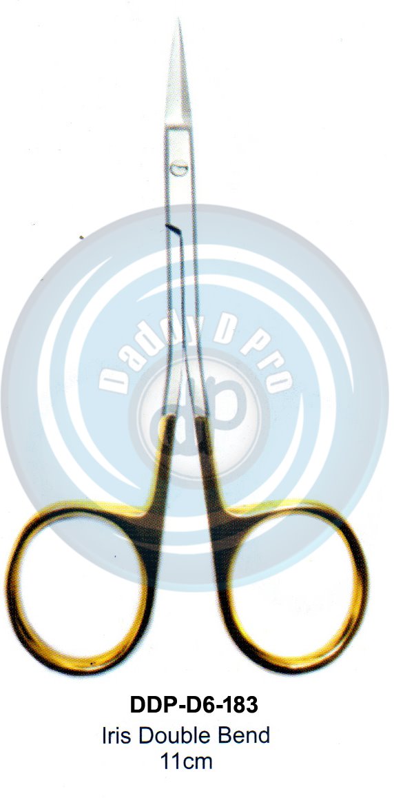 SCISSORS, SUPER CUT , TUNSTEN CARBIDE  T.C. GOLD IRIS DOUBLE BOND 11CM