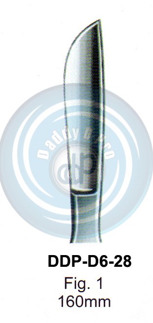 SCALPEL HANDLES, BLADES & KNIVES STERIL SCALPEL KNIVES FIG.1