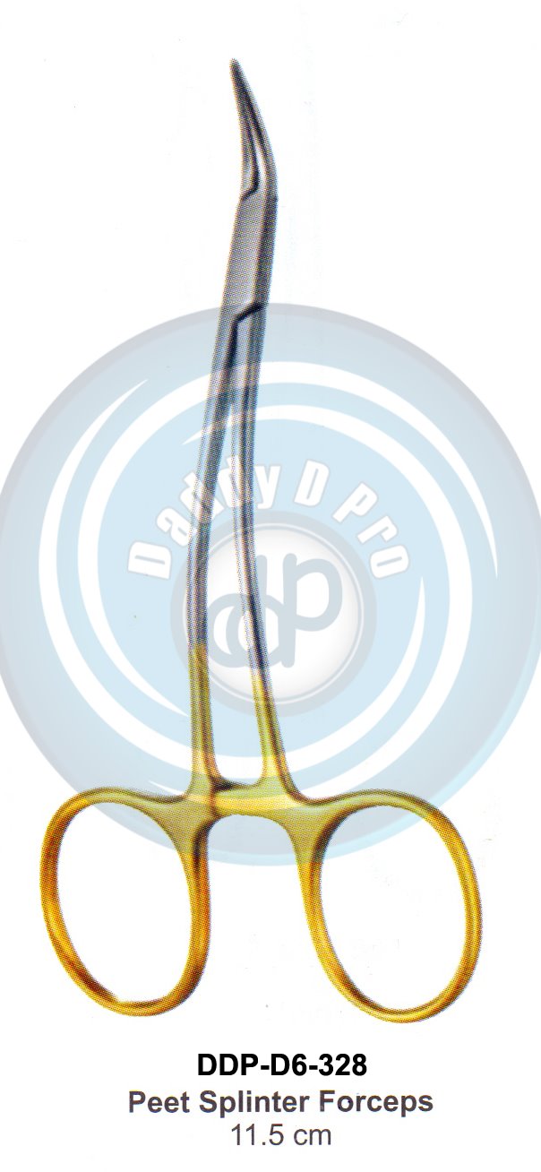 FORCEPS, NEEDLE HOLDER, CLAMPS  PEET SPLINTER FORCEPS 11.5CM