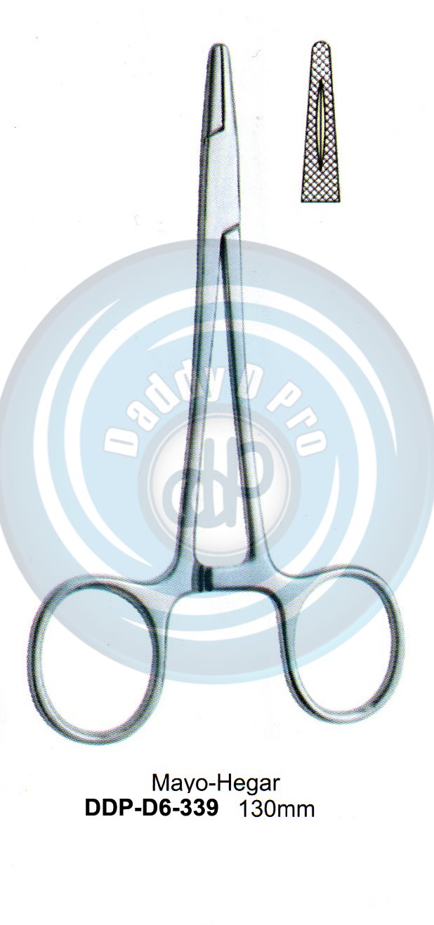 FORCEPS, NEEDLE HOLDER, CLAMPS  MAYO-HEGAR 130MM