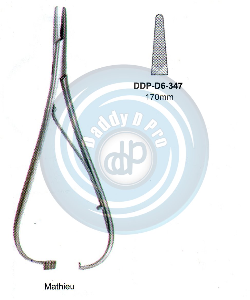 FORCEPS, NEEDLE HOLDER, CLAMPS  MATHIEU 170MM