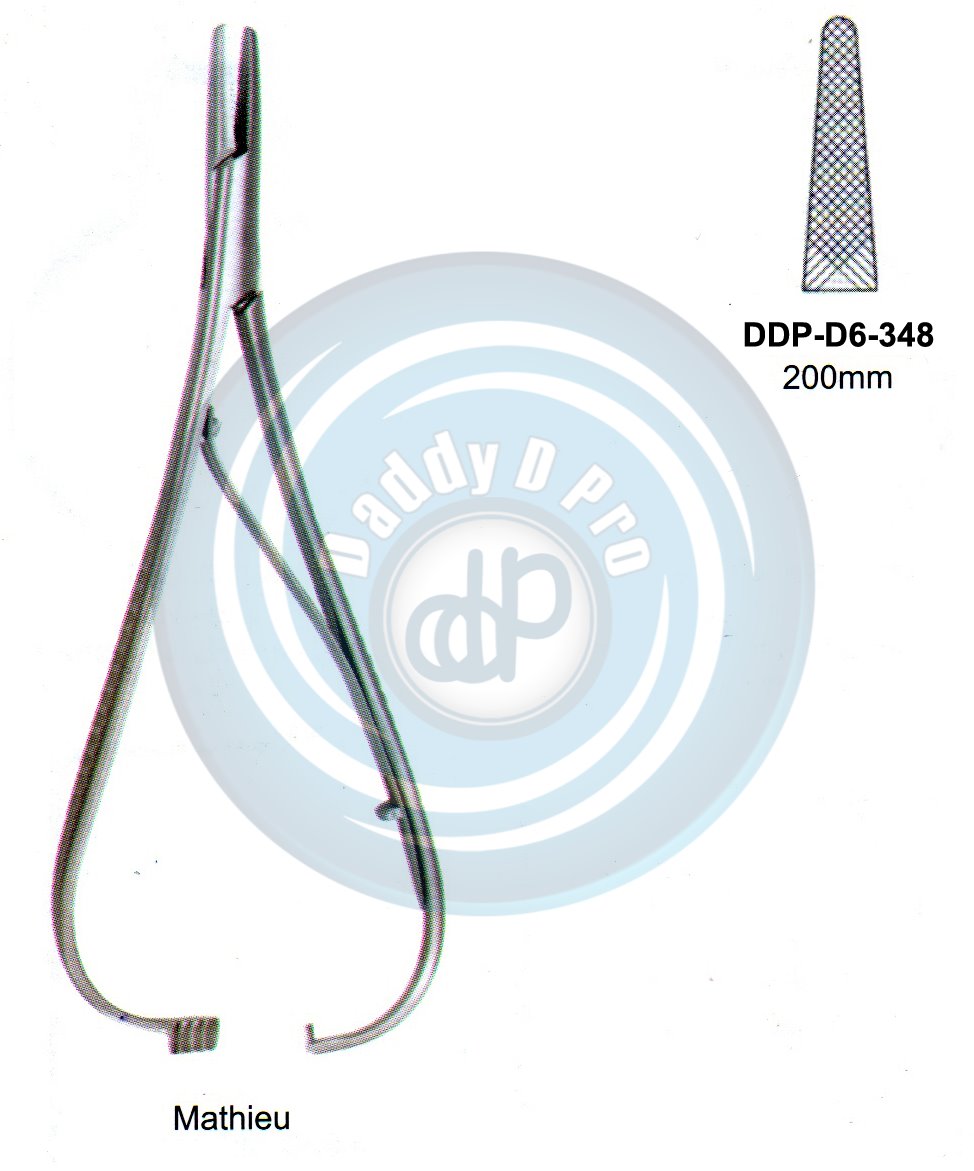 FORCEPS, NEEDLE HOLDER, CLAMPS  MATHIEU 200MM