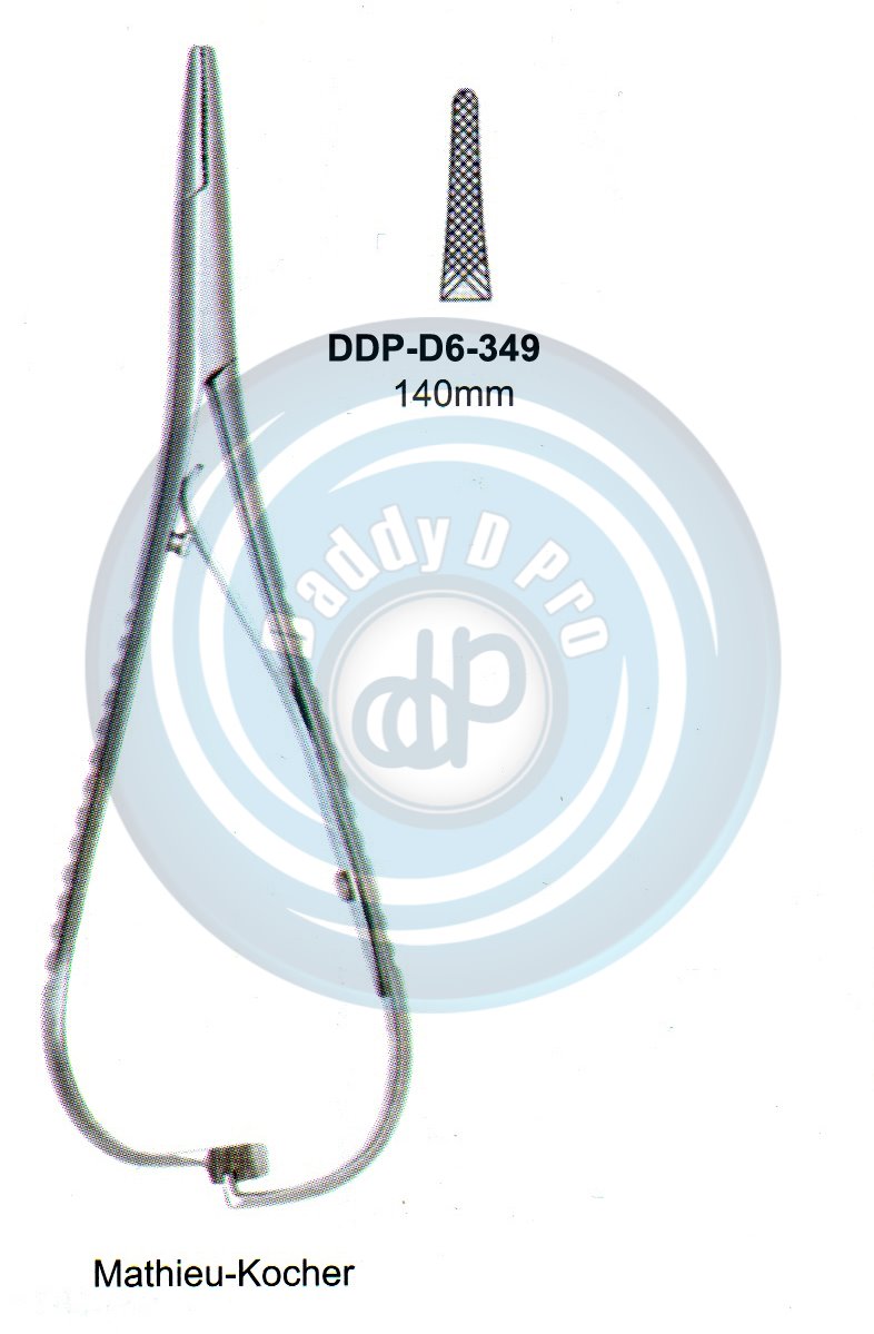 FORCEPS, NEEDLE HOLDER, CLAMPS  MATHIEU-KOCHER 140MM