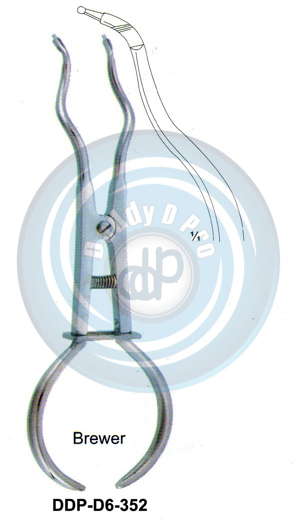 RUBBER DAM FORCEPS & CLAMPS BREWER
