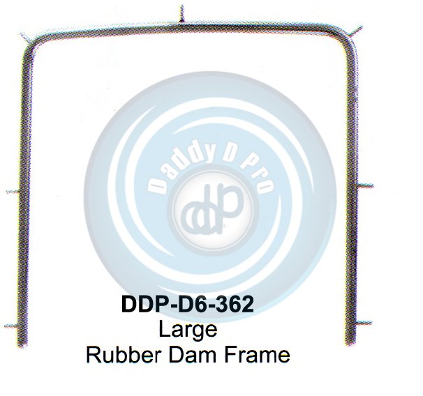 RUBBER DAM FORCEPS & CLAMPS LARGE RUBBER DAM FRAME