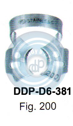 RUBBER DAM FORCEPS & CLAMPS FIG.200
