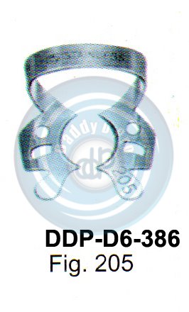 RUBBER DAM FORCEPS & CLAMPS FIG.205