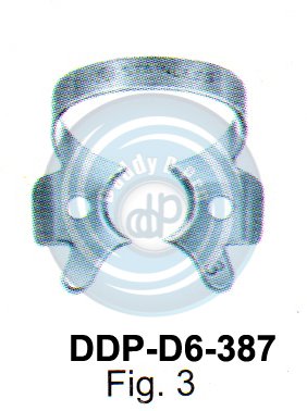 RUBBER DAM FORCEPS & CLAMPS FIG.3