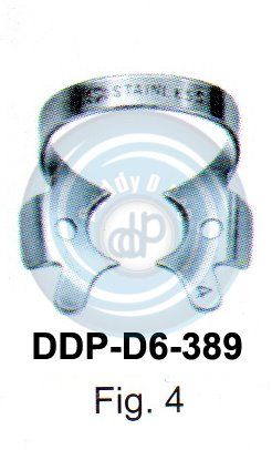 RUBBER DAM FORCEPS & CLAMPS FIG.4