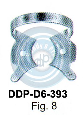 RUBBER DAM FORCEPS & CLAMPS FIG.8