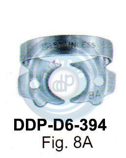RUBBER DAM FORCEPS & CLAMPS FIG.8A
