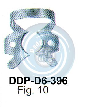 RUBBER DAM FORCEPS & CLAMPS FIG.10