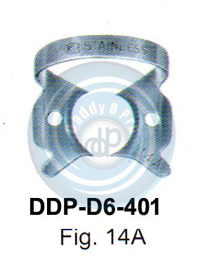 RUBBER DAM FORCEPS & CLAMPS FIG.14A