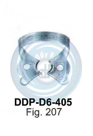 RUBBER DAM FORCEPS & CLAMPS FIG.207