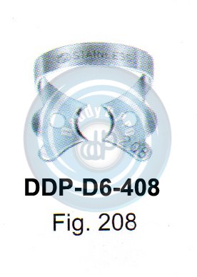 RUBBER DAM FORCEPS & CLAMPS FIG.208