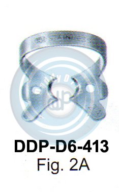 RUBBER DAM FORCEPS & CLAMPS FIG.2A