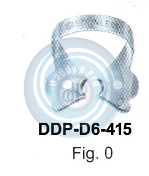 RUBBER DAM FORCEPS & CLAMPS FIG.0